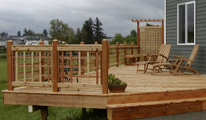 Cedar Deck By Amber Rose